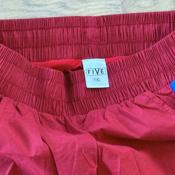NWT Five The Label Dancewear Pretty In Pleats Short - Red Currant size YXL (12) - Picture 3 of 7